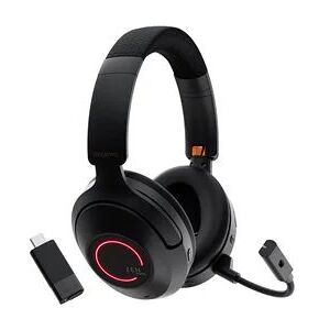 Lenovo Creative Labs Zen Hybrid Pro Classic Wireless Over-ear Headphones with Bluetooth LE Audio, BT-L3 Bluetooth LE Audio Transmitter and Boom Mic