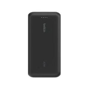 Lenovo Belkin BoostCharge Power Bank 20K with Integrated USB-C Cable - Black