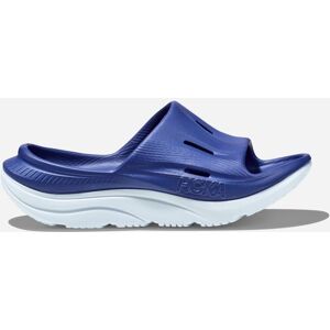 HOKA Ora Recovery Slide 3 in Bellwether Blue/Ice Water, Size 7Y