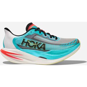 HOKA Cielo X1 2.0 Shoes in Frost/Black, Size 6 M/7 W