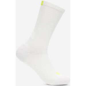 HOKA Clifton Crew Run Sock in White, Size XL