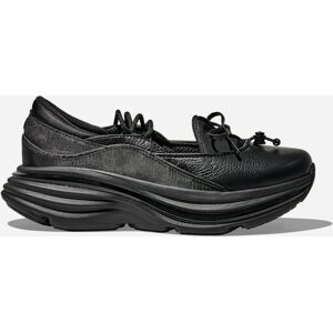HOKA Bondi Mary Jane Shoes in Black/Black, Size 8.5 M/9.5 W