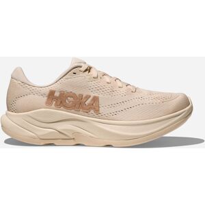HOKA Women's Rincon 4 Shoes in Vanilla/Birch, Size 9.5