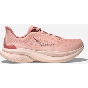 HOKA Women's Mach 6 Shoes in Rose Latte/Blush, Size 9.5