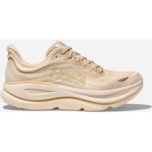 HOKA Men's Bondi 9 Shoes in Oatmeal/Oat Milk, Size 11.5