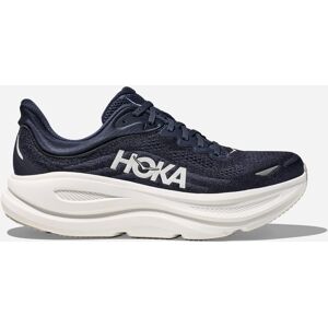 HOKA Men's Bondi 9 Shoes in Varsity Navy/White, Size 16
