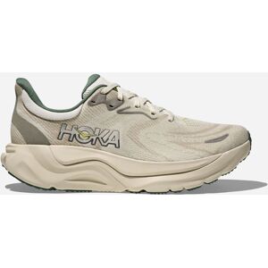 HOKA Men's Arahi 8 Shoes in Truffle Salt/Oyster Mushroom, Size 10.5