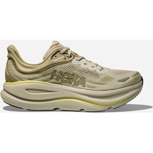 HOKA Men's Bondi 9 Shoes in Grassland/Oyster Mushroom, Size 11.5