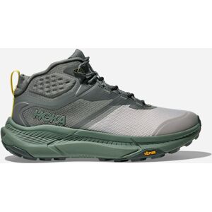 HOKA Men's Transport Hike GTX in Gravel/Fern, Size 11.5