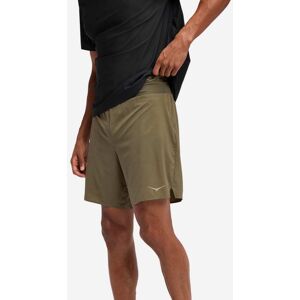 HOKA Men's SkyGlide Short in Antique Olive, Size Small