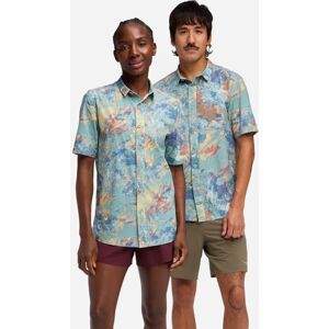 HOKA SkyRun Polo in Blue Sun Run, Size XL