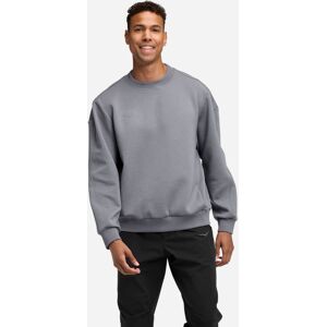 HOKA Men's Kaitoro Knit Crew in Grey Skies, Size XL