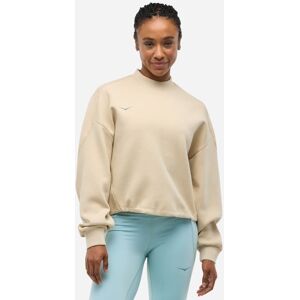 HOKA Women's Kaitoro Knit Crew in Oatmeal, Size Small
