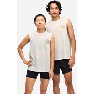 HOKA GlideTech Sleeveless Shirt in Global Run Day, Size Large