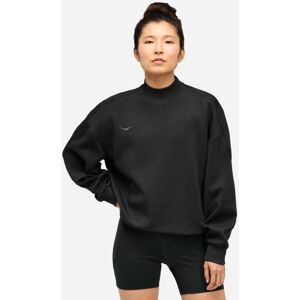 HOKA Women's Kaitoro Knit Crew in Black, Size Medium