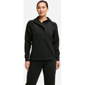 HOKA Women's Essential Recovery Hoodie in Black, Size Small