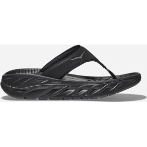 HOKA Women's Ora Recovery Flip-Flops in Black, Size 5