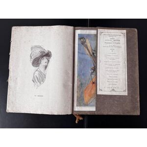Menu and Souvenir ‘The London Aerodrome, Hendon NW : First Annual Dinner Friday, March 20th 1914’ : Unique Multi-Signed Booklet Grahame-White, Claude