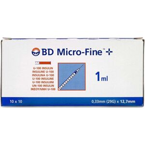 BD Micro-Fine+100enh 12,7mm Medicinsk udstyr 100 stk