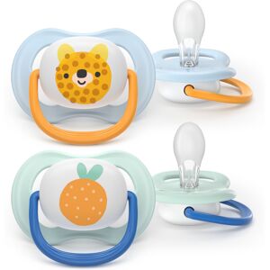 Philips Avent Pacifier ultra air, 0-6m, Grøn / Blå 2 stk