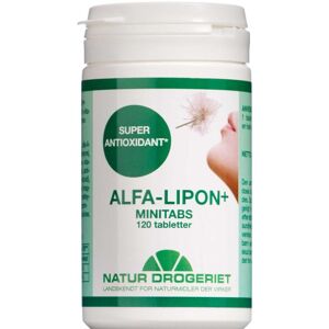 Natur Drogeriet Alfa-Lipon+ Minitabs 120 stk