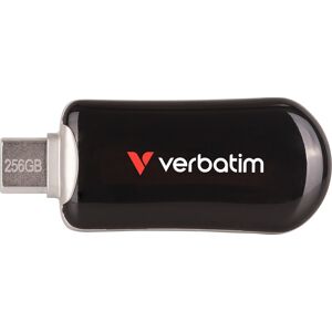 Verbatim Plectra Usb-C Flash Drive, Sort - 256gb