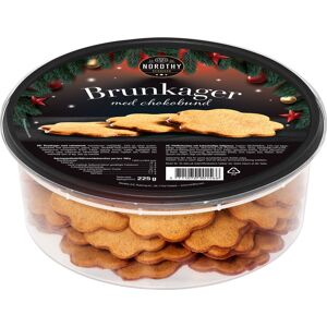 Nordthy Brunkager M. Chokoladebund, 225g