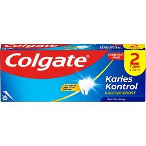 Colgate Tandpasta   Karies Kontrol   2x75 Ml