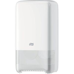 Tork T6 Twin Dispenser Toiletpapir, Hvid