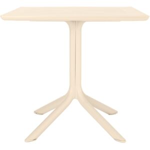 Lomax Cuba Havebord, Plast, Uv, 80x80x75cm, Sand