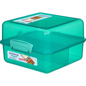 Sistema Lunch Cube Madkasse, 1,4l, Grøn