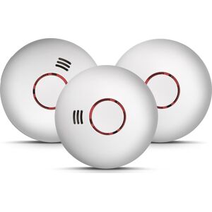 Housegard Sa422ws Origo Optisk Røgalarm, 3-Pak