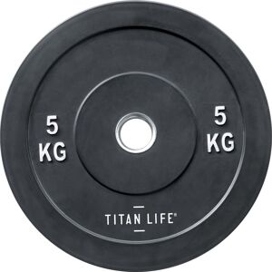 Titan Life Rubber Bumper Plate 5 Kg
