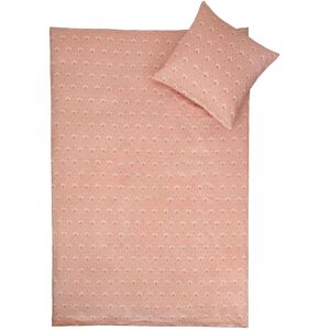 Borg Living Baby sengetøj 70x100 cm - Summer rosa - 100% bomuldssatin - By Night sengesæt