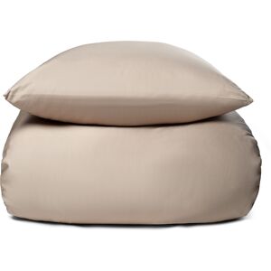 Nordstrand Home Bambus dobbelt sengetøj - 100% Naturligt bambus - 200x220 cm - Champagne farvet, satinvævet dobbelt sengesæt