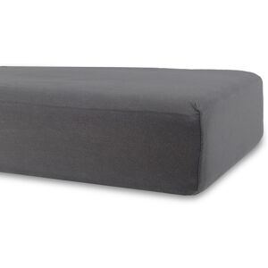 Nordstrand Home Stræklagen 70x160 cm - Antracitgrå - 100% bomuld jersey lagen - Faconlagen til juniormadras