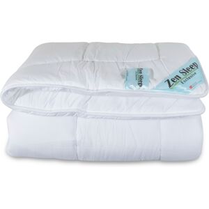 Zen Sleep Dobbeltdyne 200x220cm - Allergivenlig 2 lags termodyne - Fugt absorberende med micro fibre