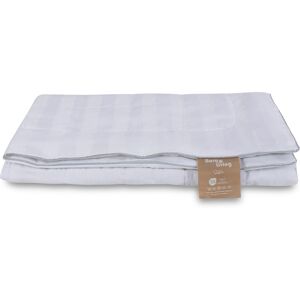 Borg Living Baby sommer silkedyne med 100% Mulberry silkefyld - 70x100 cm - Temperaturregulerende sommerdyne fra