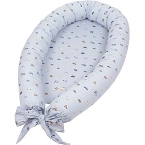 Müsli Babynest -  - By green cotton - 75x40 cm - Breezy - Print med små køretøjer