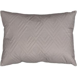 Borg Living Pyntepude - 45x60 cm - 2 sidet - Sandfarvet og hvid - Sofapude