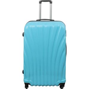 Borg Living Stor kuffert - Musling Lyseblå - Hardcase kuffert - Str. Large - Eksklusiv rejsekuffert