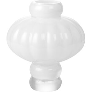 Louise Roe Balloon Vase #02 H: 20 cm - Opal White