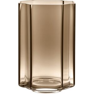 Louise Roe Funki Vase Asymmetric H: 34 cm - Smoke