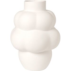 Louise Roe Balloon Vase #04 H: 32 cm - Ceramic Raw White