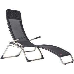 FIAM Samba Outdoor Deck Chair SH: 34 cm - Black FORUDBESTIL: SLUT NOVEMBER