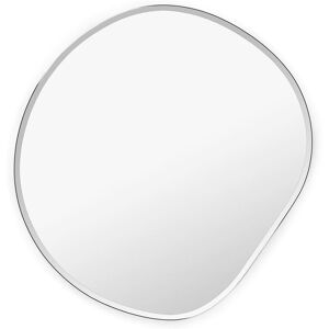 Ferm Living Pond Mirror Small 52x50 cm - Dark Chrome