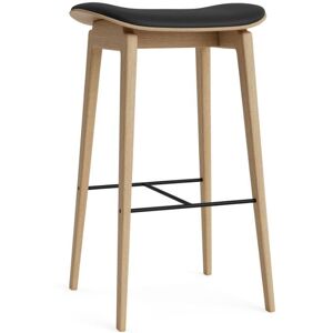NORR11 NY11 Barstol H: 65 cm - Natural Oak/Ultra Black 41599 OUTLET