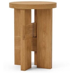 Thorup Copenhagen Mio Stool & Sidetable H: 44 cm - Solid Oiled Oak