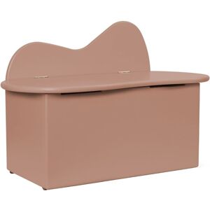Ferm Living Slope Storage Bench B: 75 cm - Rose