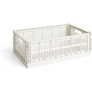 HAY Colour Crate Recycled L 18,5x34,5x53 cm - Off White
